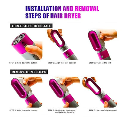 5-in-1 Hot Air Hair Dryer Style