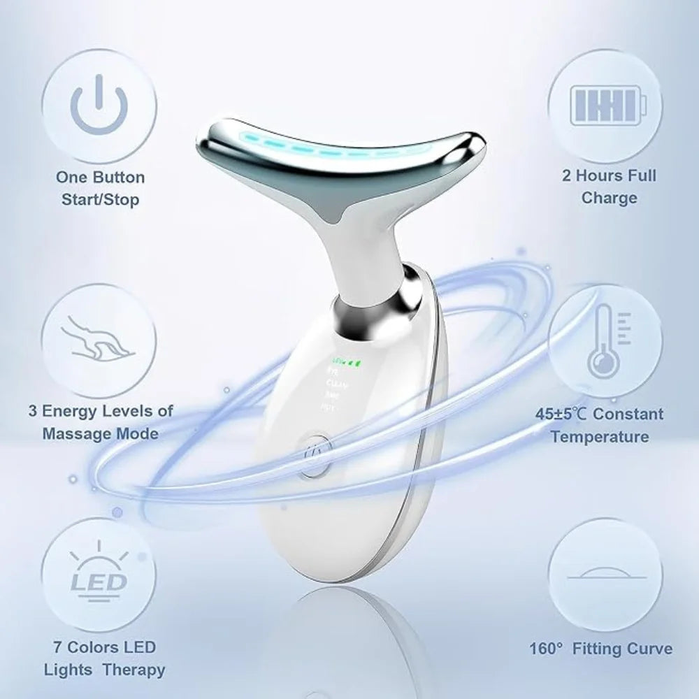 LED Light Therapy Facial Massager