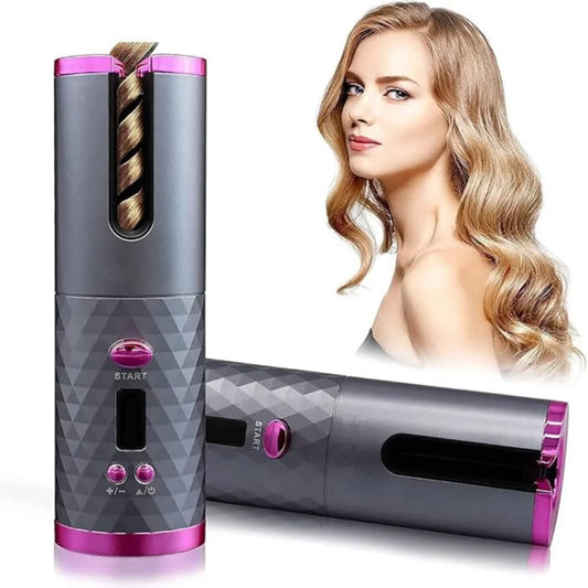 cordless automatic hair curler